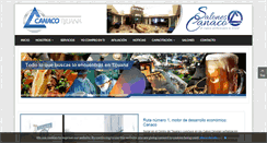 Desktop Screenshot of canacotijuana.com